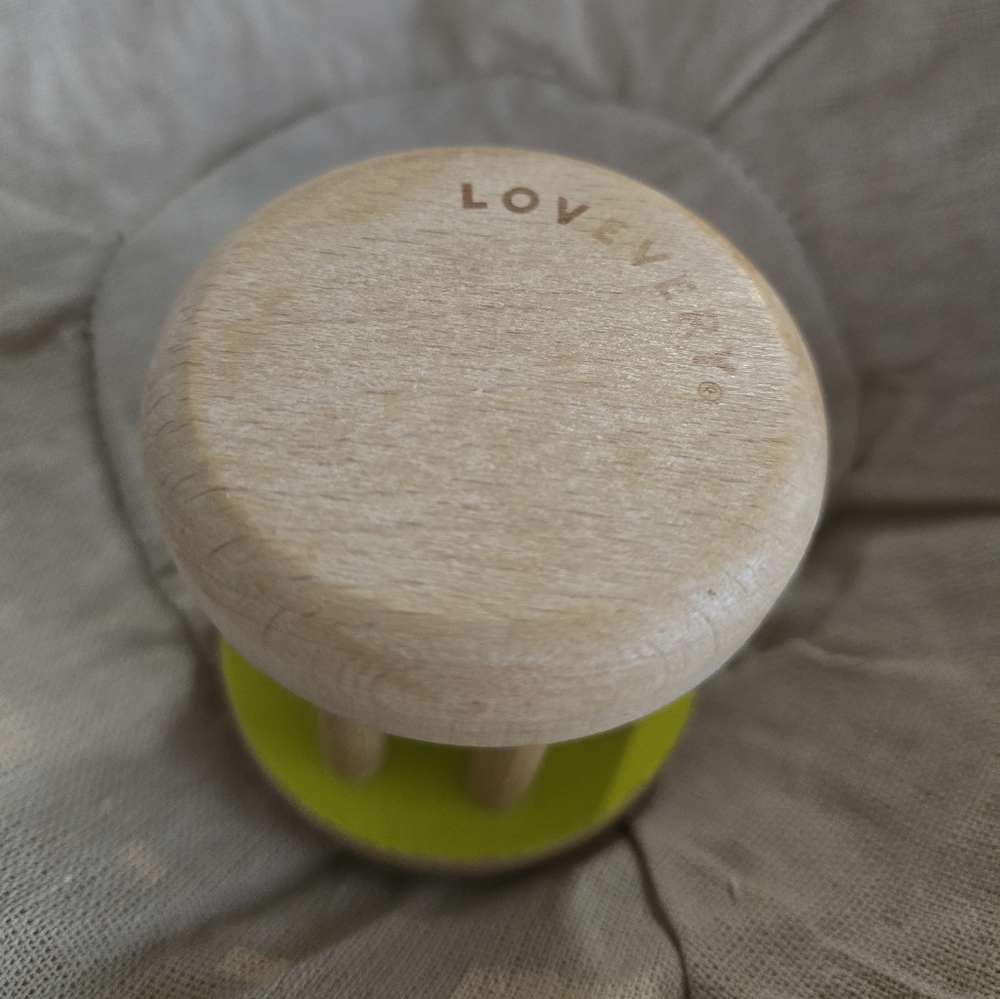 Lovevery wooden Montessori rattle